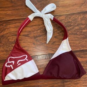 FOX women’s swim top